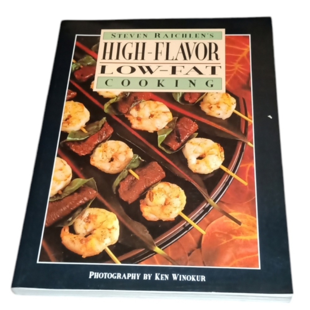 Steven Raichlen's High-Flavor Low-Fat Cooking Book.